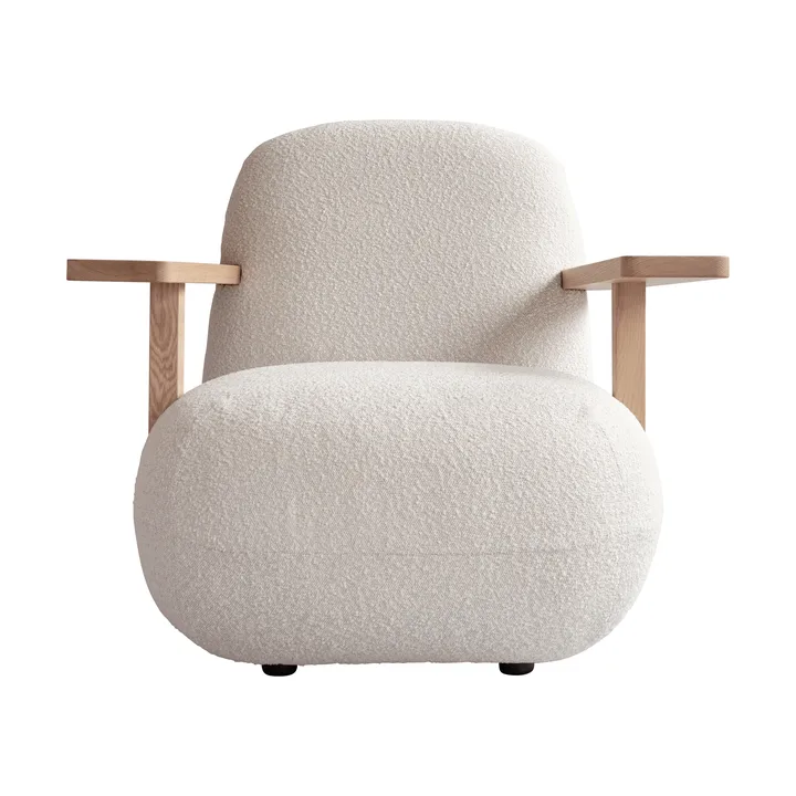 Toe chair lenestol med armlener - Natural eik-off white - 101 Copenhagen