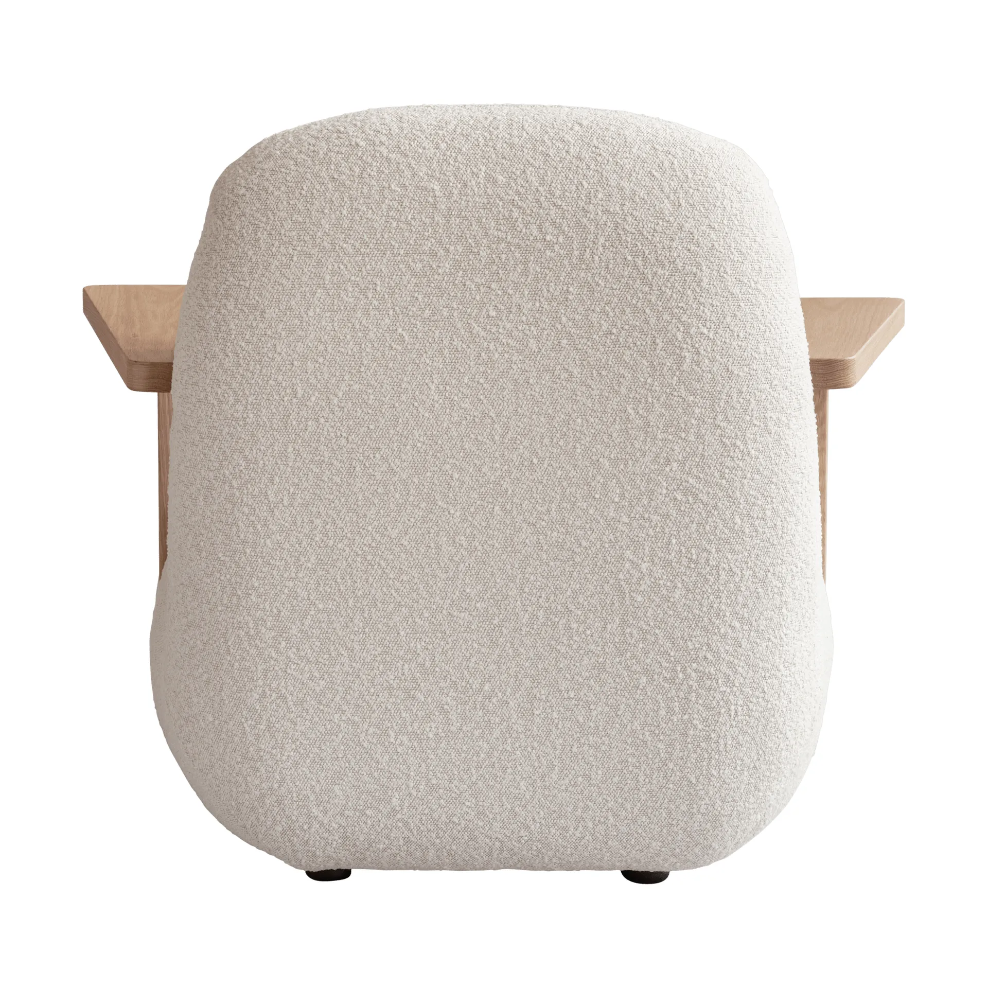 Toe chair lenestol med armlener, Natural eik-off white 101 Copenhagen