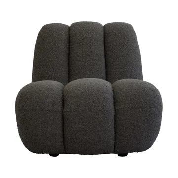 Toe loungestol bouclé - Deep taupe - 101 Copenhagen