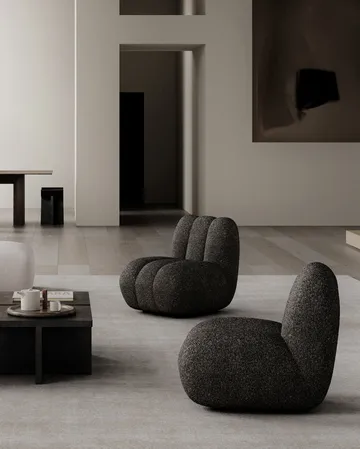 Toe loungestol bouclé - Deep taupe - 101 Copenhagen