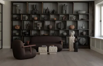 Toe Sofa sofa - Classic brown oak-mørk brun - 101 Copenhagen