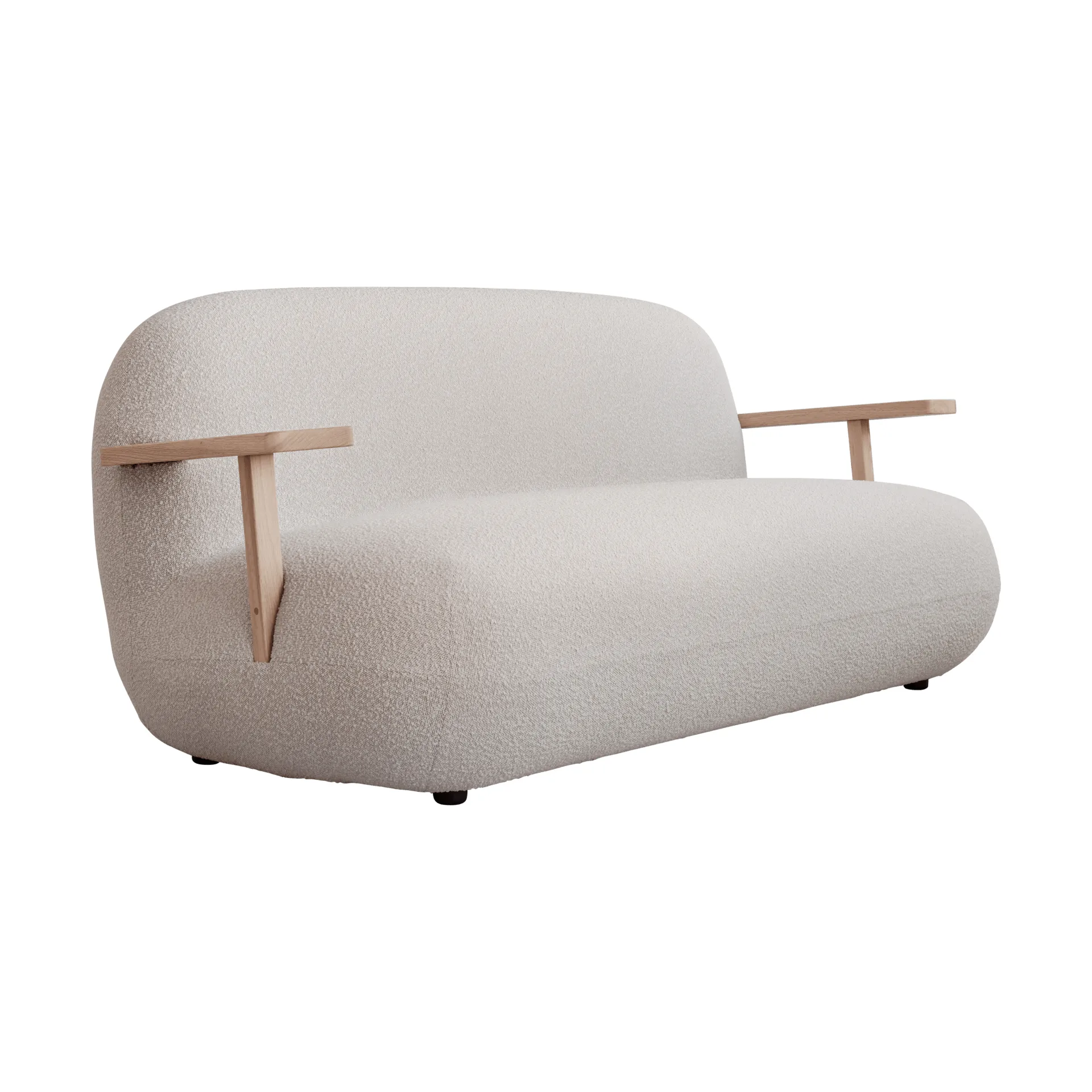 Toe Sofa sofa, Natural eik-off white 101 Copenhagen