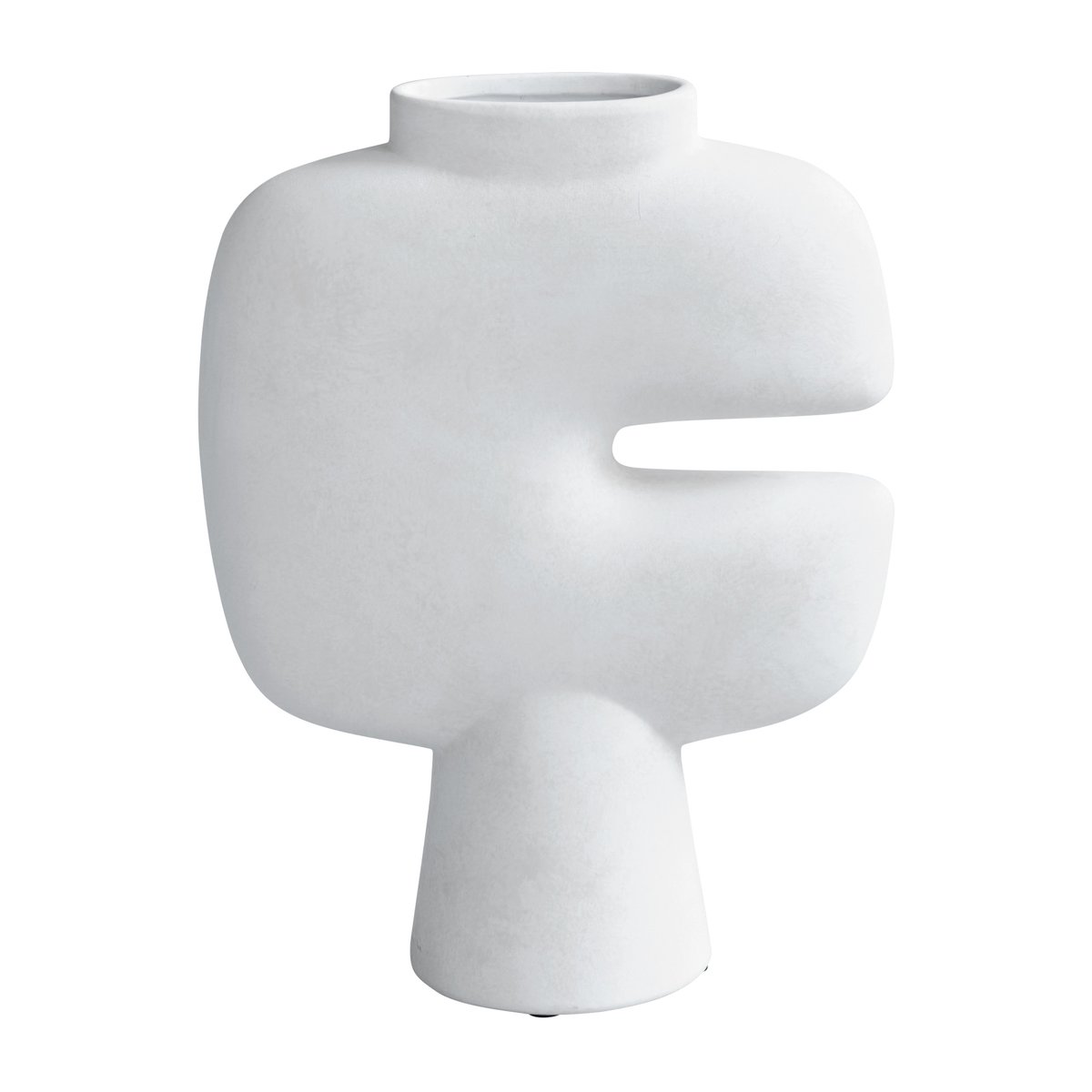 Bilde av 101 Copenhagen Tribal vase medio Bone White