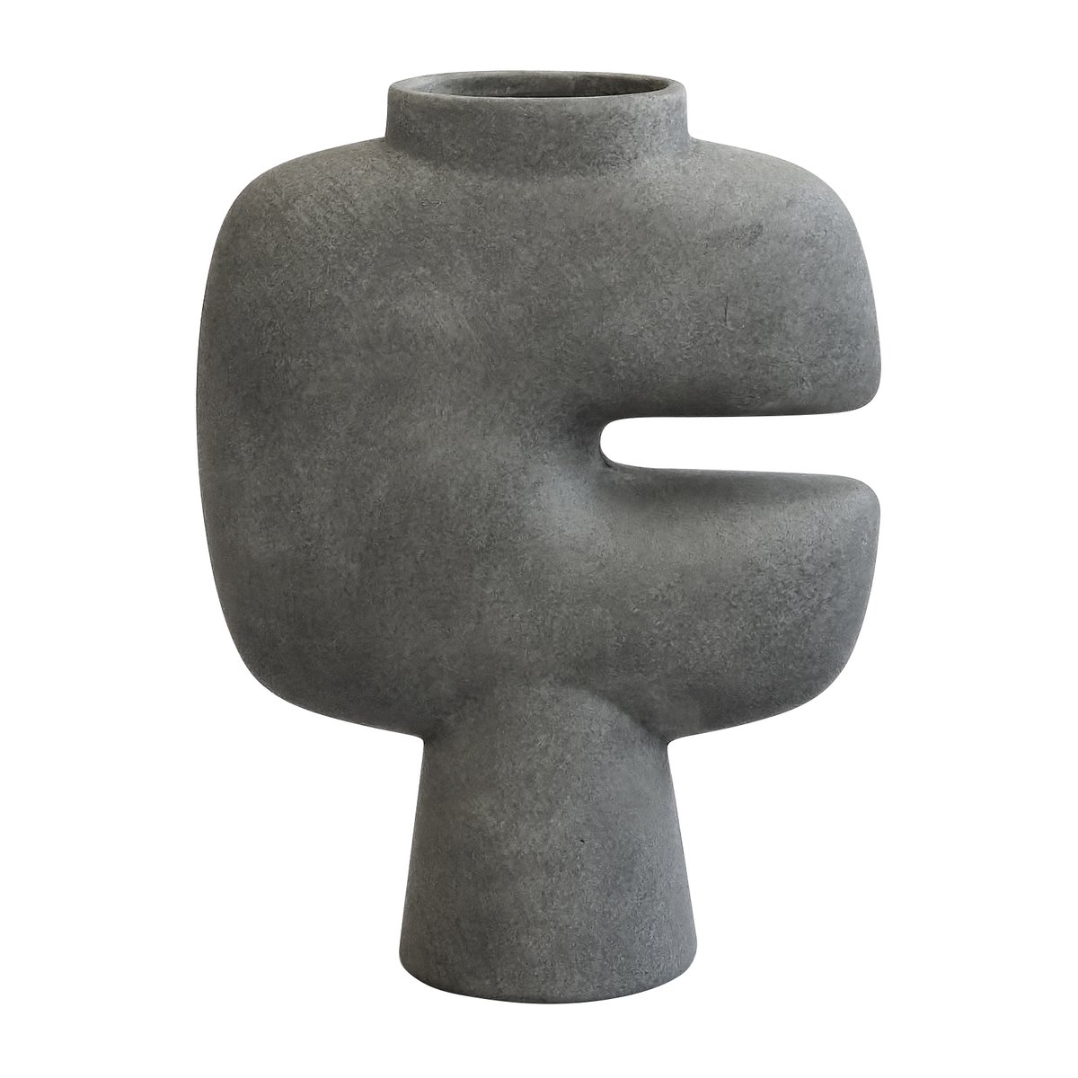 Bilde av 101 Copenhagen Tribal vase medio Mørkegrå