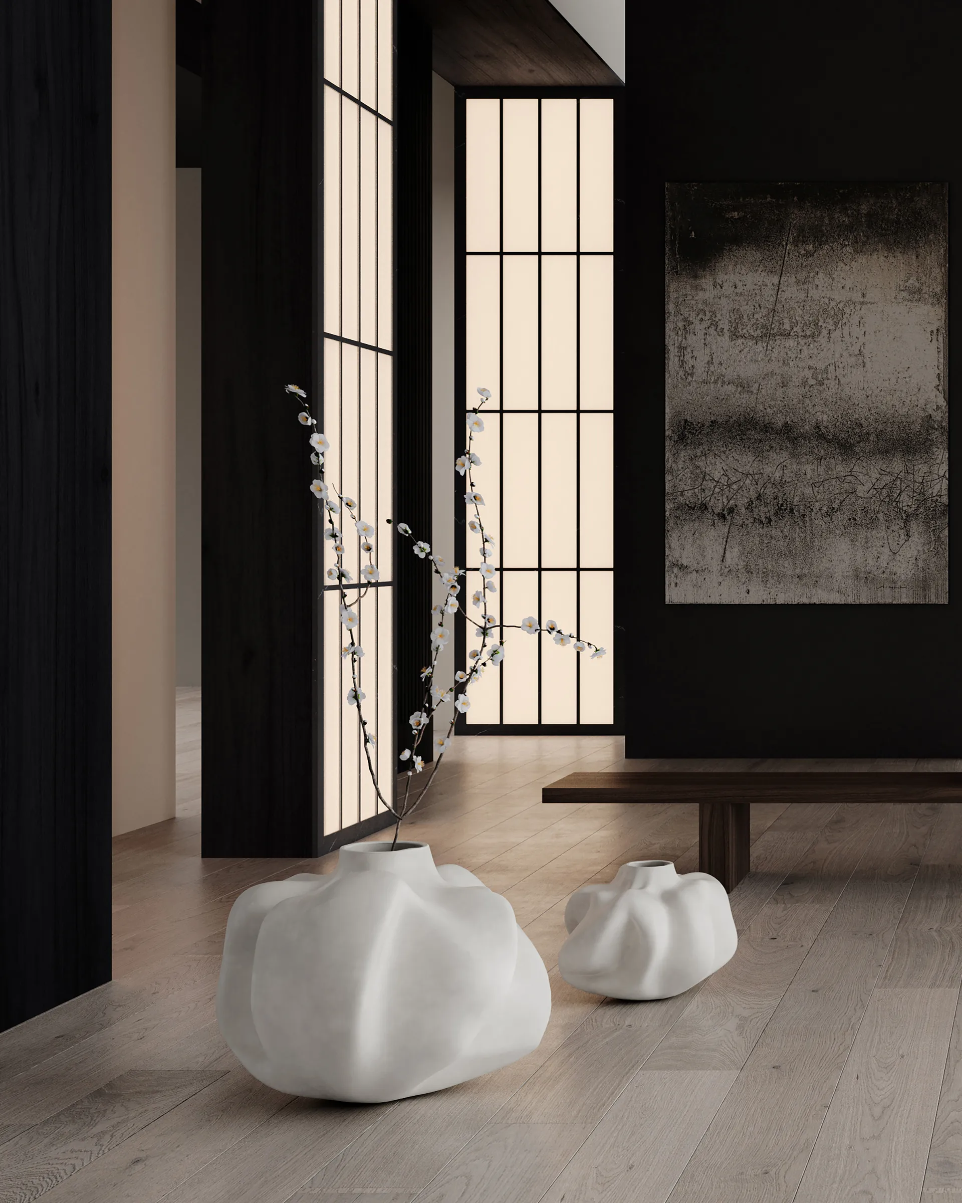 Wabi Medio vase 29 cm, Bjørk 101 Copenhagen