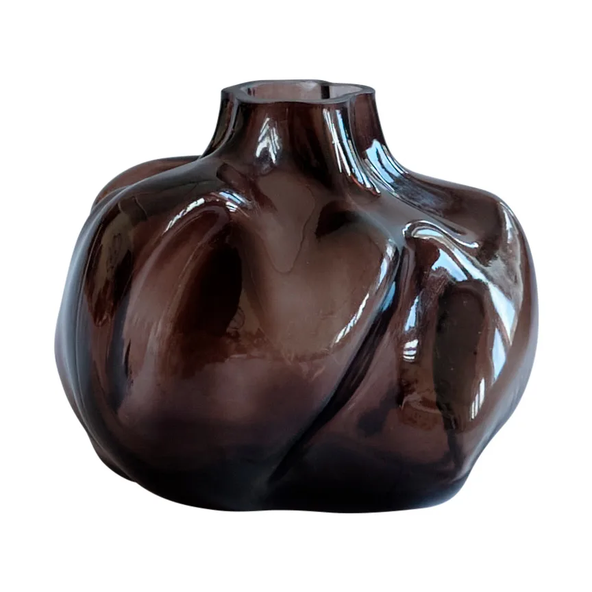 Wabi Mini vase 16 cm, Smoked forest 101 Copenhagen