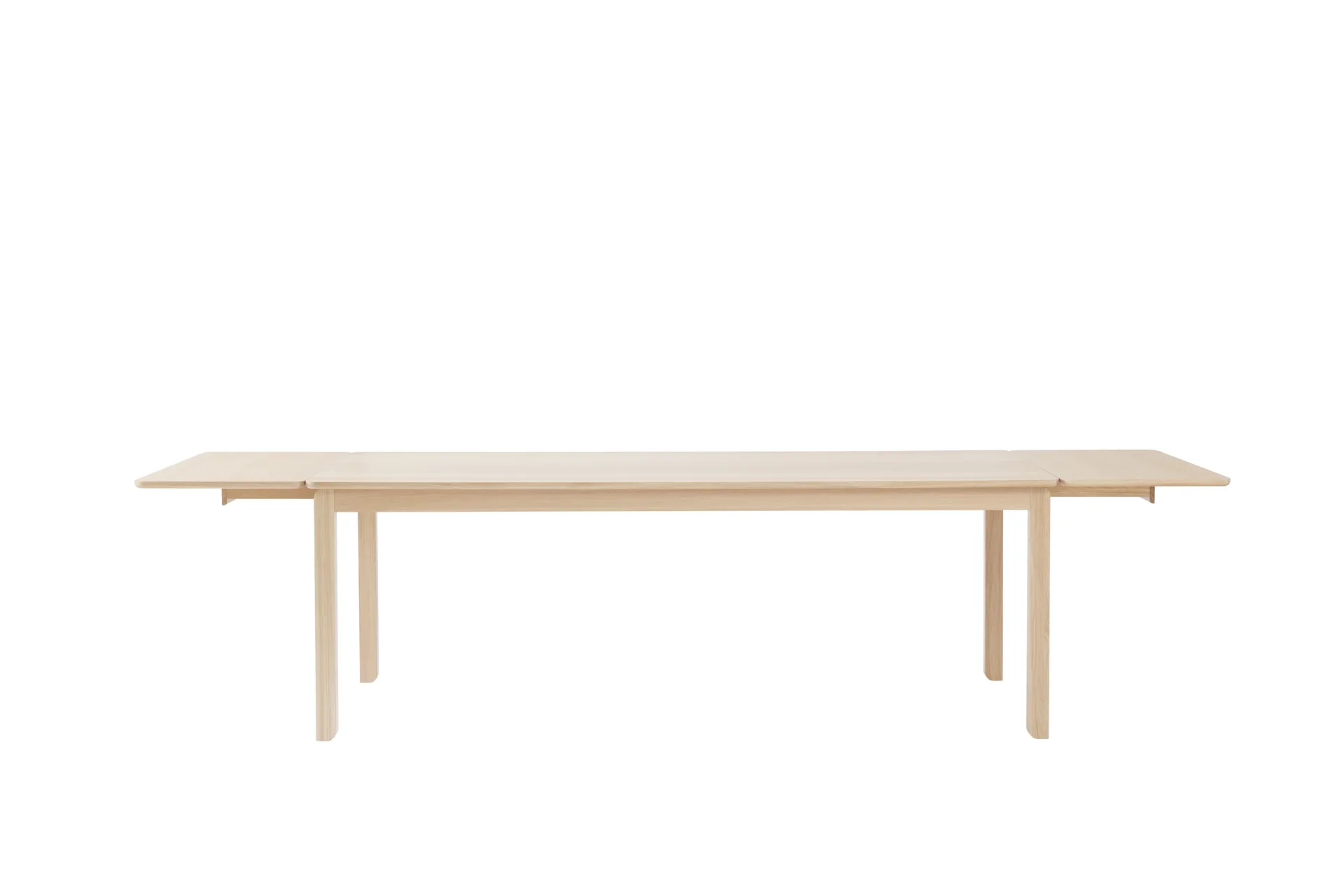 Alfred spisebord, Hvitpigmentert eik, 90x220 cm 1898