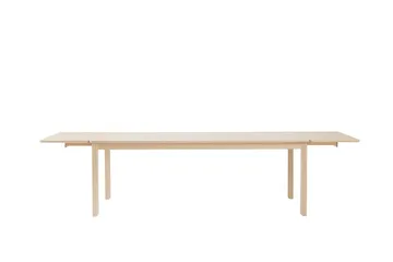 Alfred spisebord - Hvitpigmentert eik, 90x220 cm - 1898