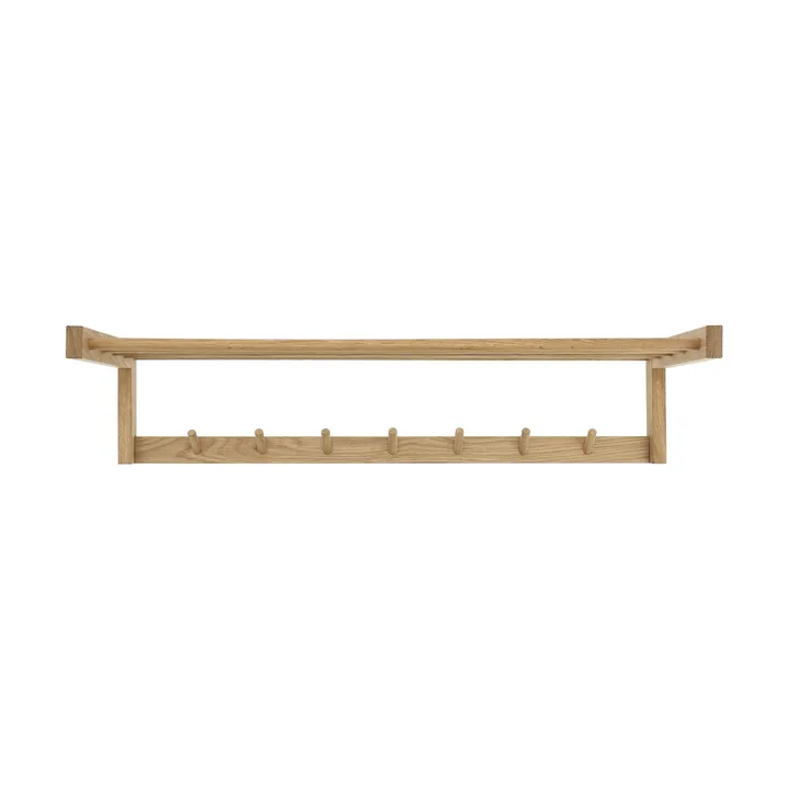 Bäckebo hattehylle - Eik, 7 knopper - 1898