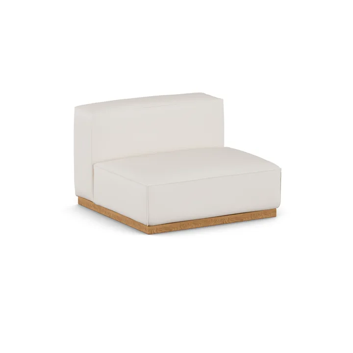 Bergsdal 1,5-seters lenestol - Caleido beige 9600-Eikebeiset ask, 1,5-seters - 1898