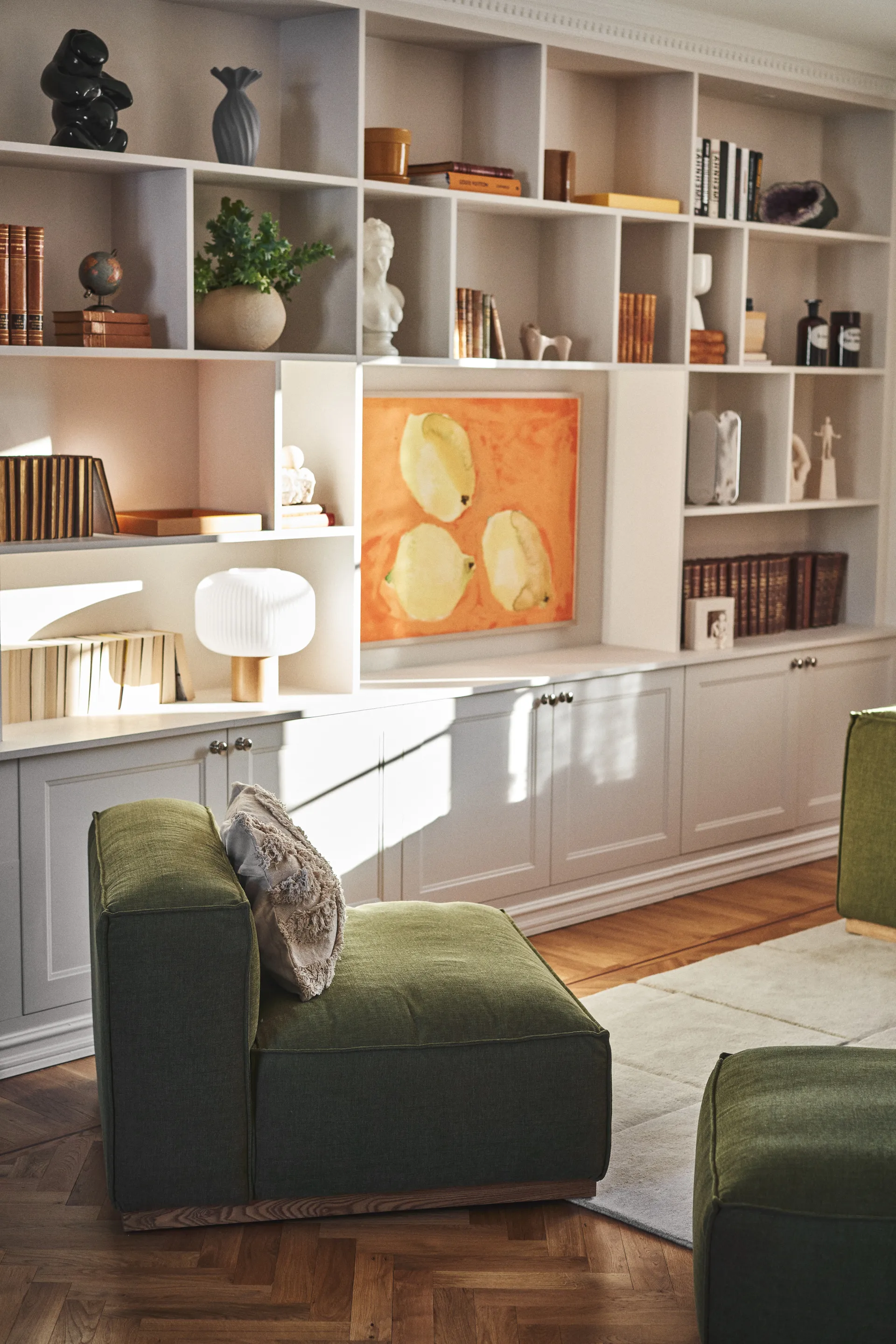 Bergsdal 1,5-seters lenestol, Luisa green 1898