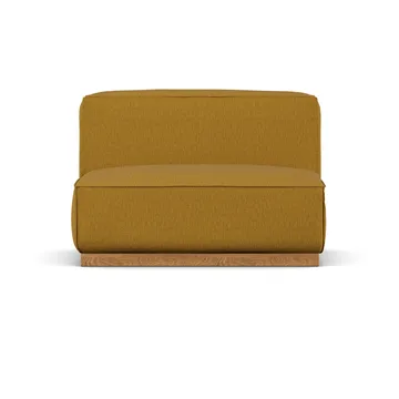 Bergsdal 1,5-seters lenestol - Luisa mustard - 1898
