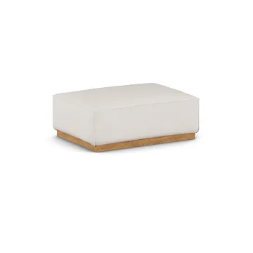 Bergsdal fotskammel - Caleido beige 9600-Eikebeiset ask - 1898
