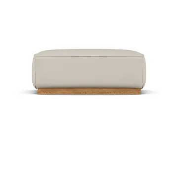 Bergsdal fotskammel - Jump beige 1956-Eikebeiset ask - 1898