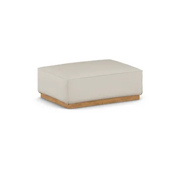 Bergsdal fotskammel - Jump beige 1956-Eikebeiset ask - 1898