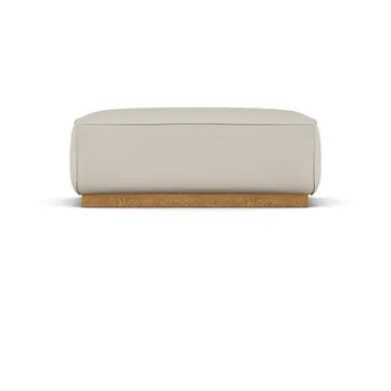 Bergsdal fotskammel - Jump beige 1956-Eikebeiset ask - 1898
