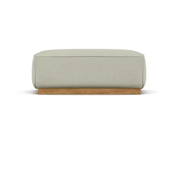 Bergsdal fotskammel - Luisa beige 3981-Eikebeiset ask - 1898