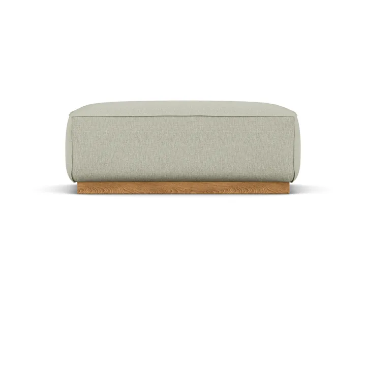 Bergsdal fotskammel - Luisa beige 3981-Eikebeiset ask - 1898