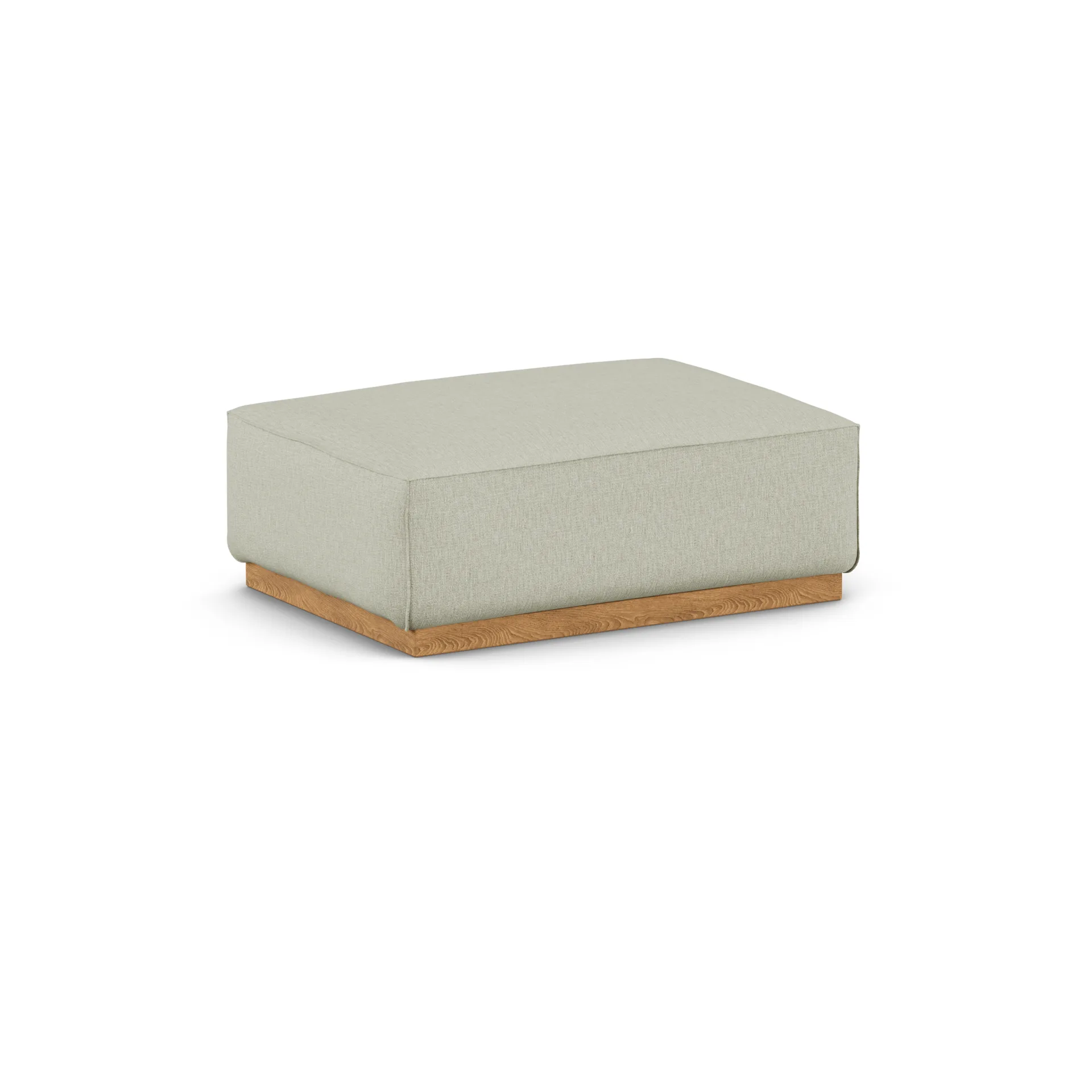 Bergsdal fotskammel, Luisa beige 3981-Eikebeiset ask 1898
