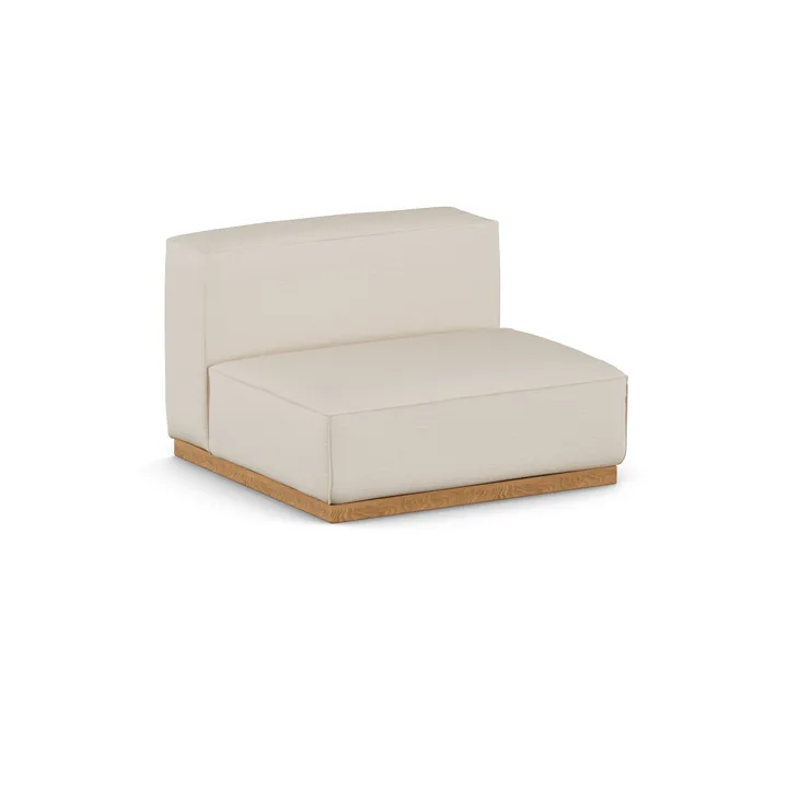 Bergsdal lenestol - Same Beige 6670-eikebeiset, 1,5-seter - 1898