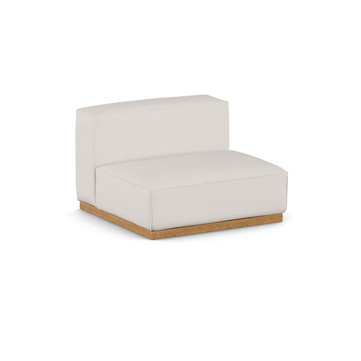 Bergsdal lenestol - Same Off White 6671-eikebeiset, 1,5-seter - 1898