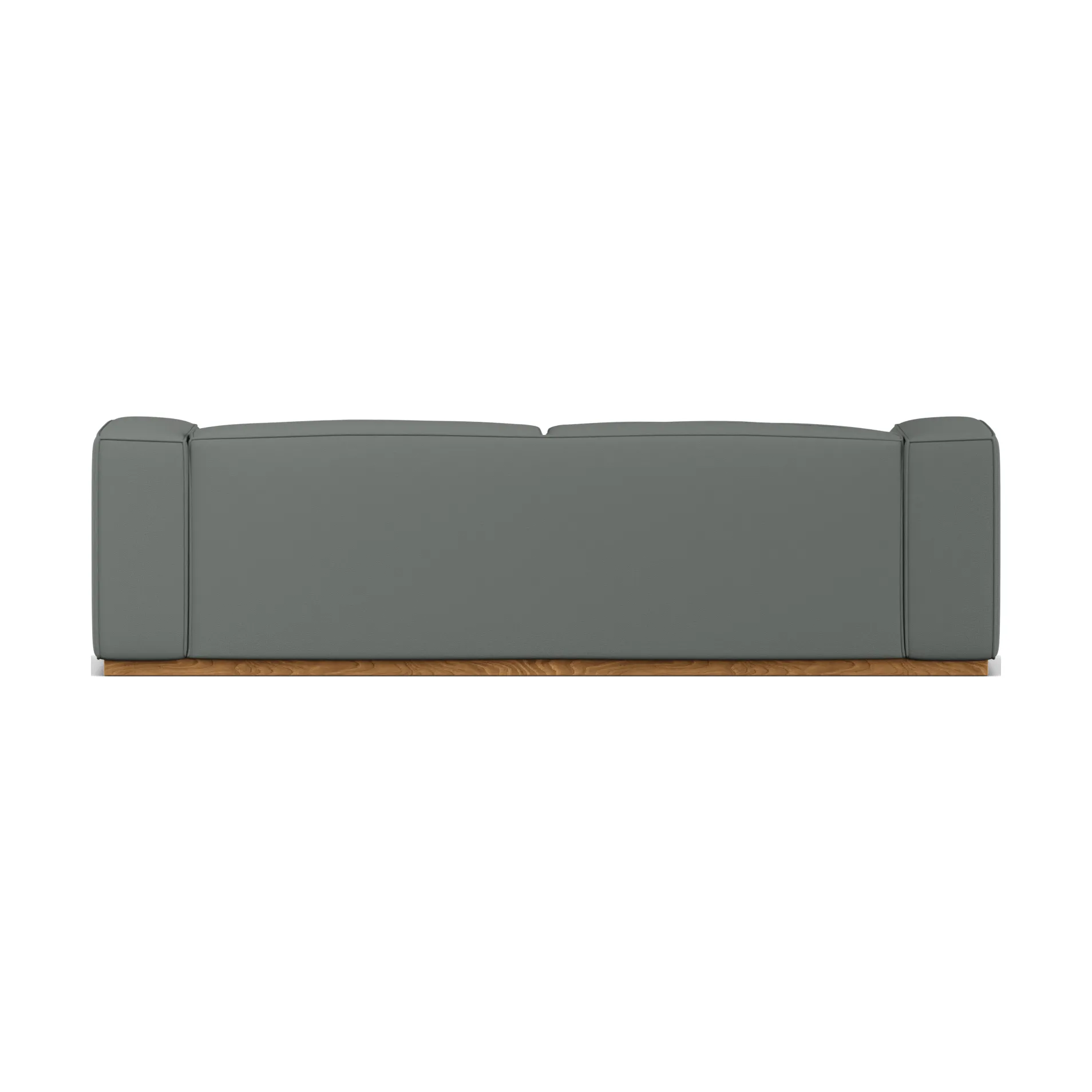 Bergsdal sofa, Caleido grey 1240-Eikebeiset ask, 3-seters 1898
