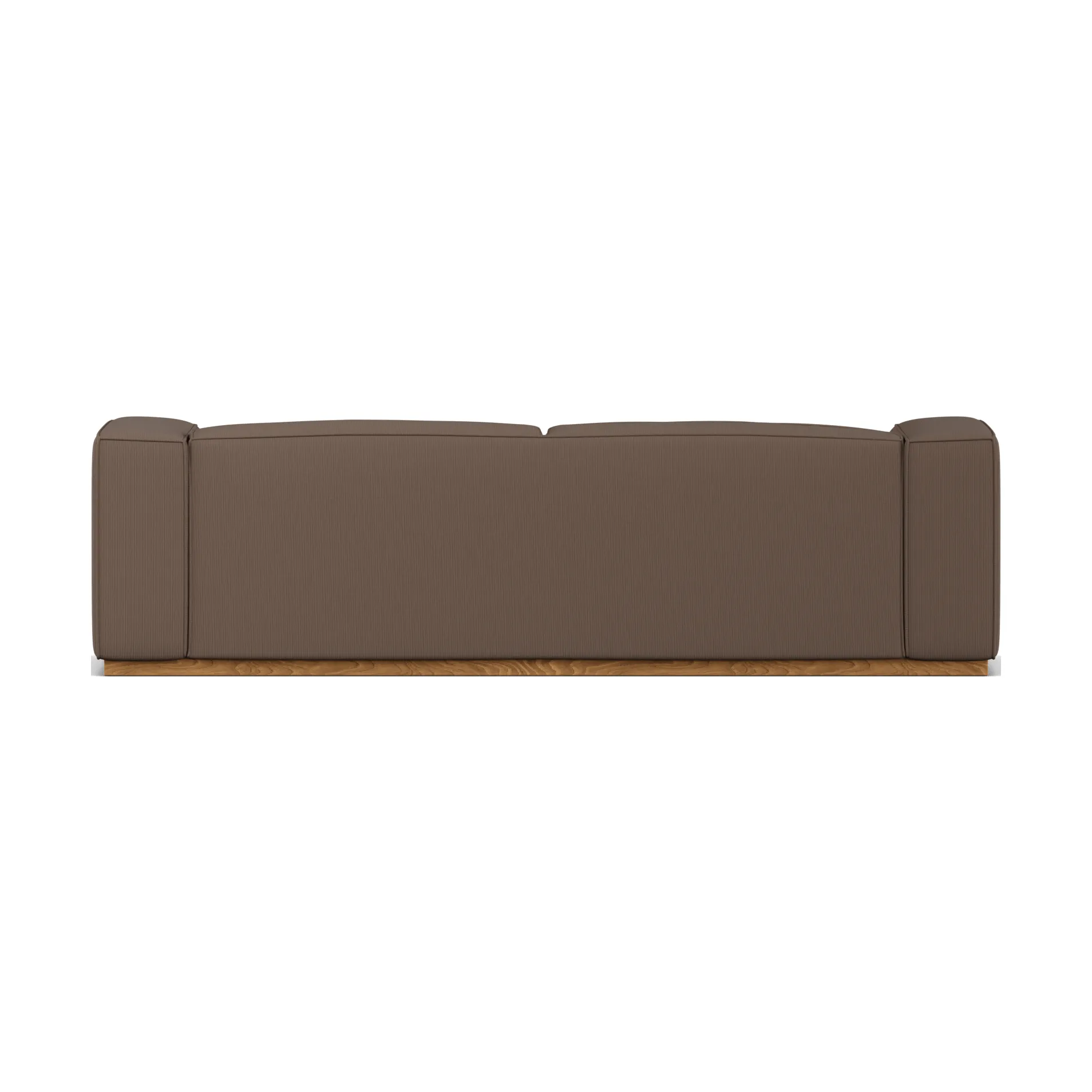 Bergsdal sofa, Jump brown 1955-Eikebeiset ask, 3-seters 1898