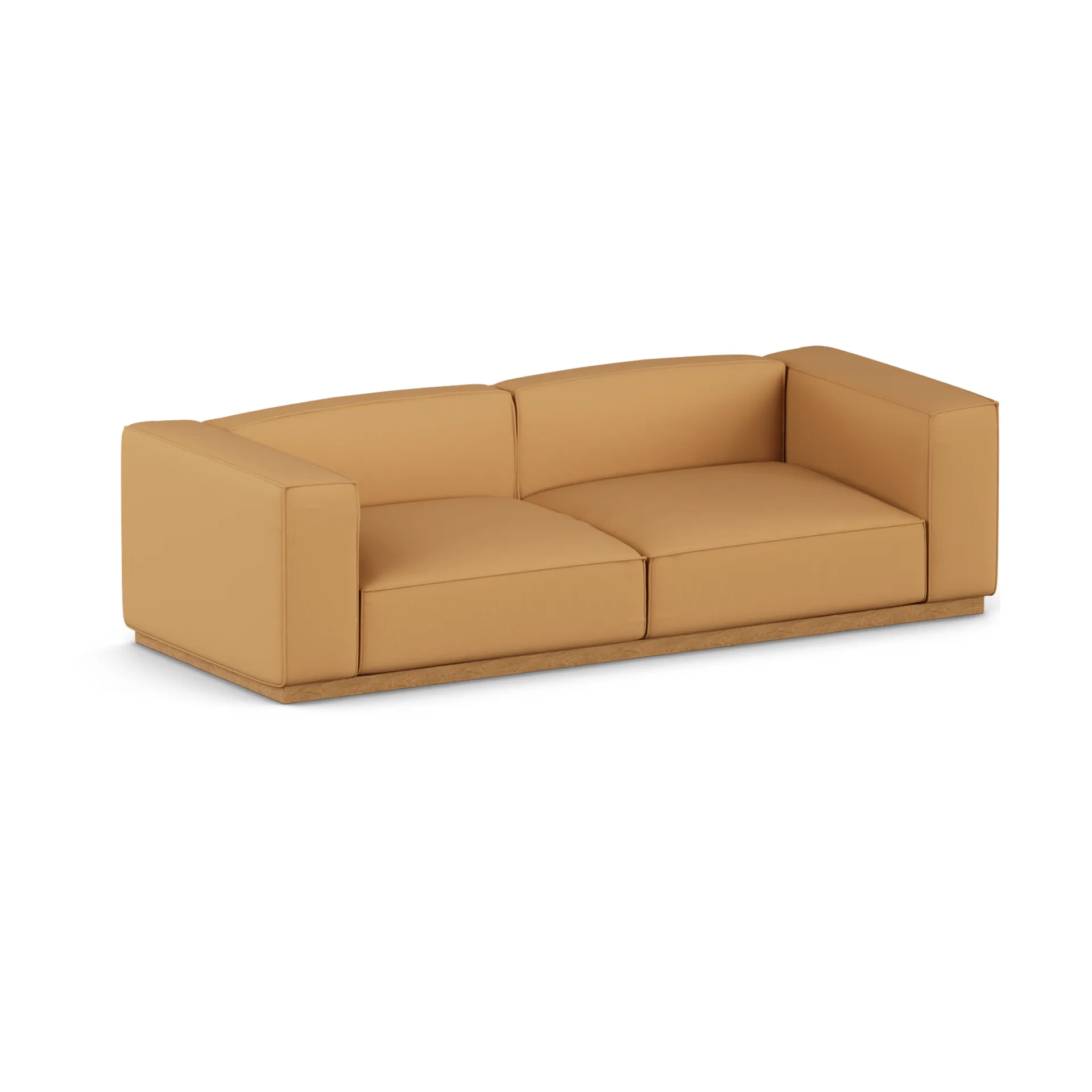 Bergsdal sofa, Jump honey 1959-Eikebeiset ask, 3-seters 1898