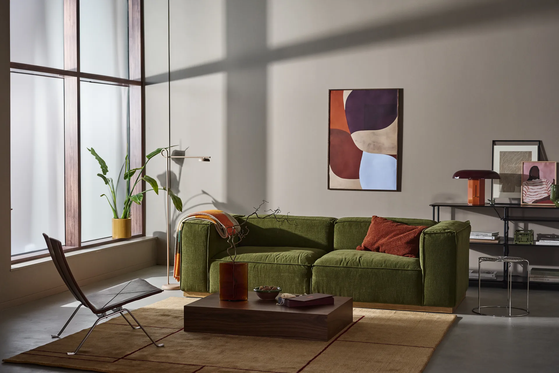 Bergsdal sofa, Luisa green 1898