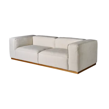 Bergsdal sofa - Oslo nature 1540-Eikebeiset ask, 3-seters - 1898