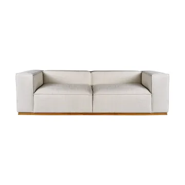 Bergsdal sofa - Oslo nature 1540-Eikebeiset ask, 3-seters - 1898