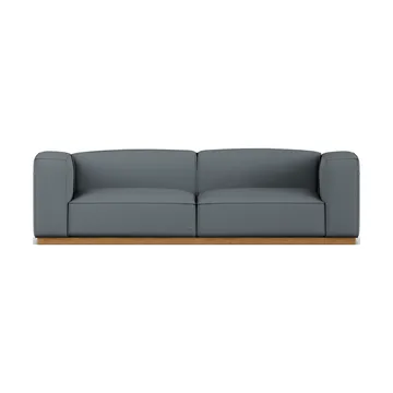 Bergsdal sofa - Same Blue 6678-eikebeiset, 3-seter - 1898