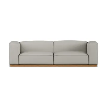 Bergsdal sofa - Same Grey 6673-eikebeiset, 3-seter - 1898