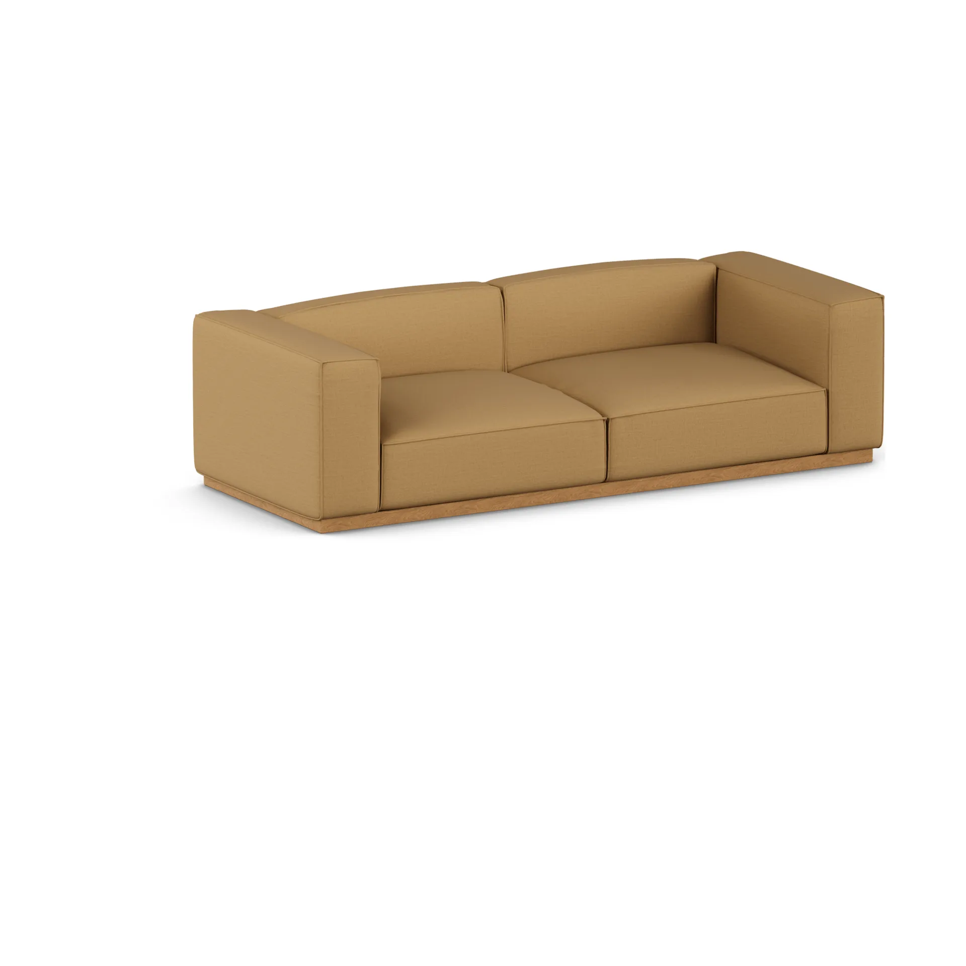 Bergsdal sofa, Same Ochre 6676-eikebeiset, 3-seter 1898
