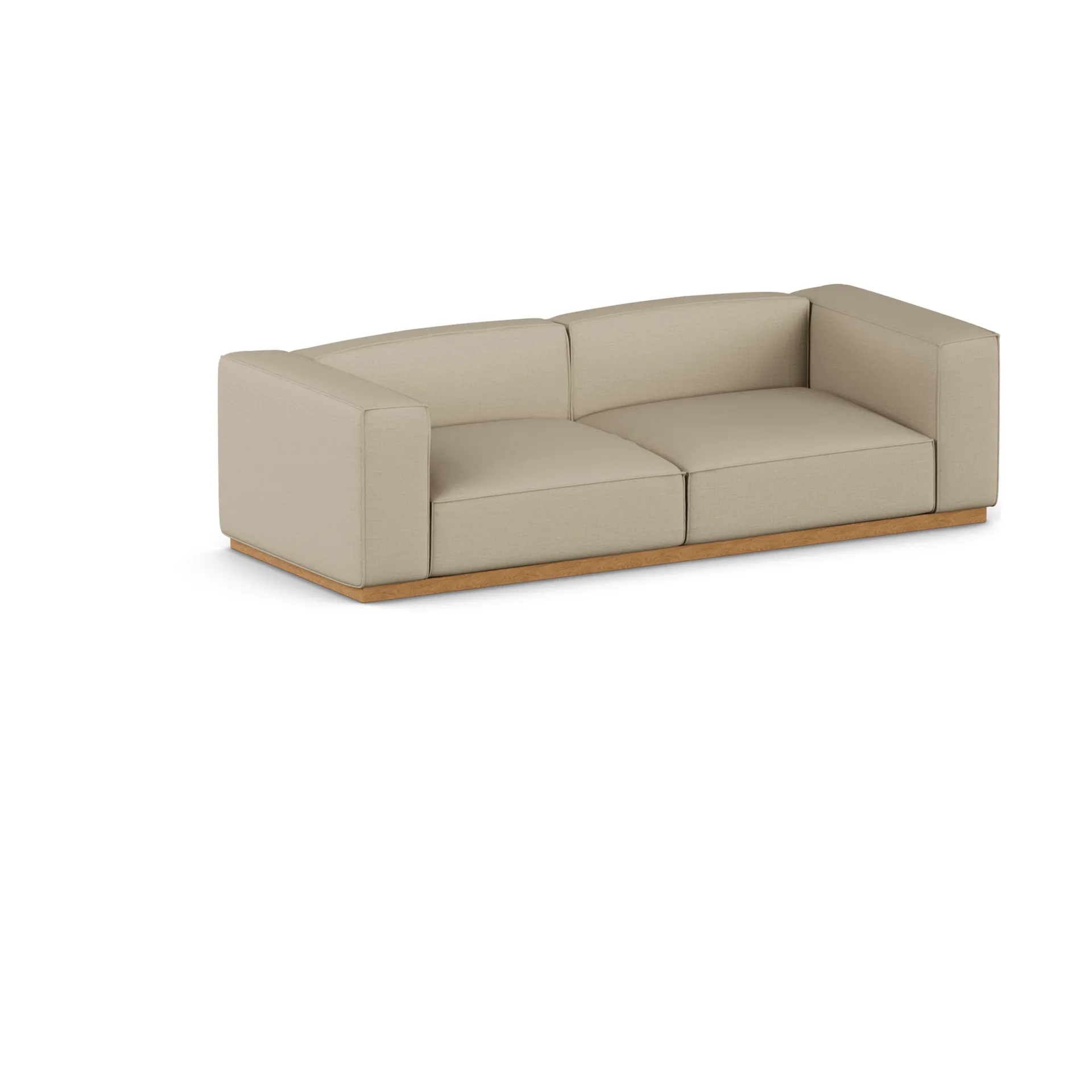 Bergsdal sofa, Same Sand 6672-eikebeiset, 3-seter 1898