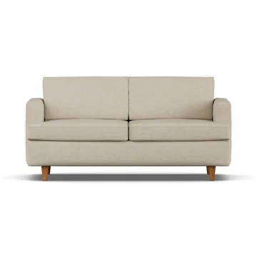 Binga 2,5-seters sovesofa - Bern Beige 0341-eikebeiset ask - 1898