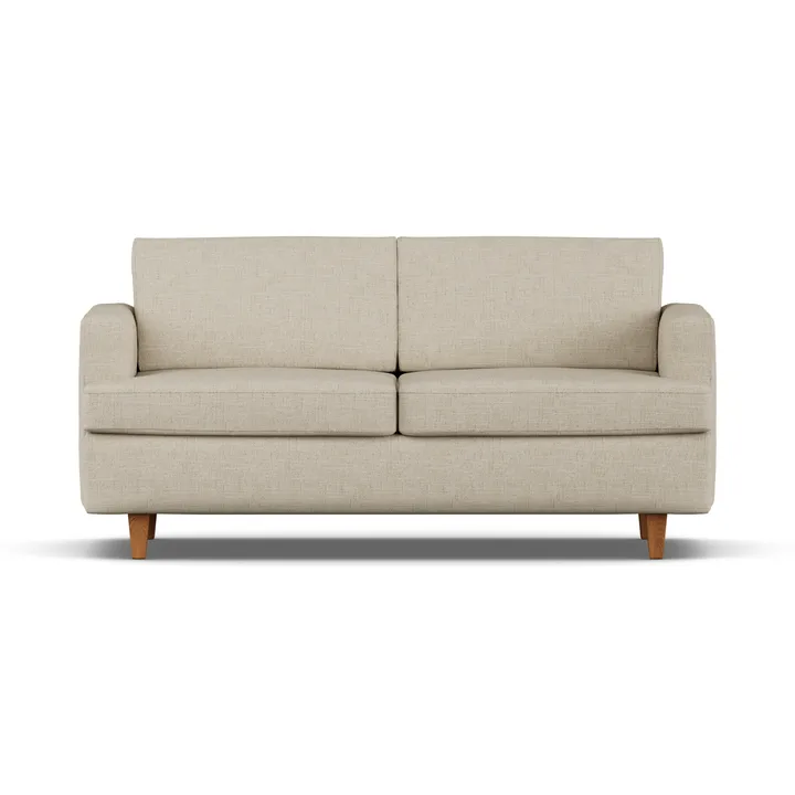 Binga 2,5-seters sovesofa - Bern Beige 0341-eikebeiset ask - 1898