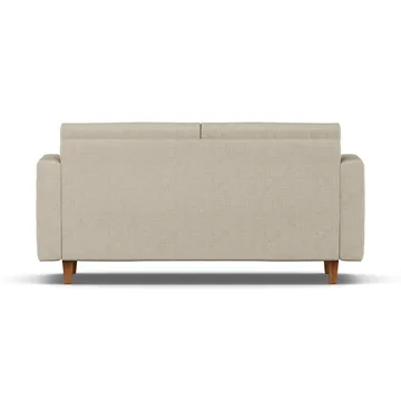 Binga 2,5-seters sovesofa - Bern Beige 0341-eikebeiset ask - 1898