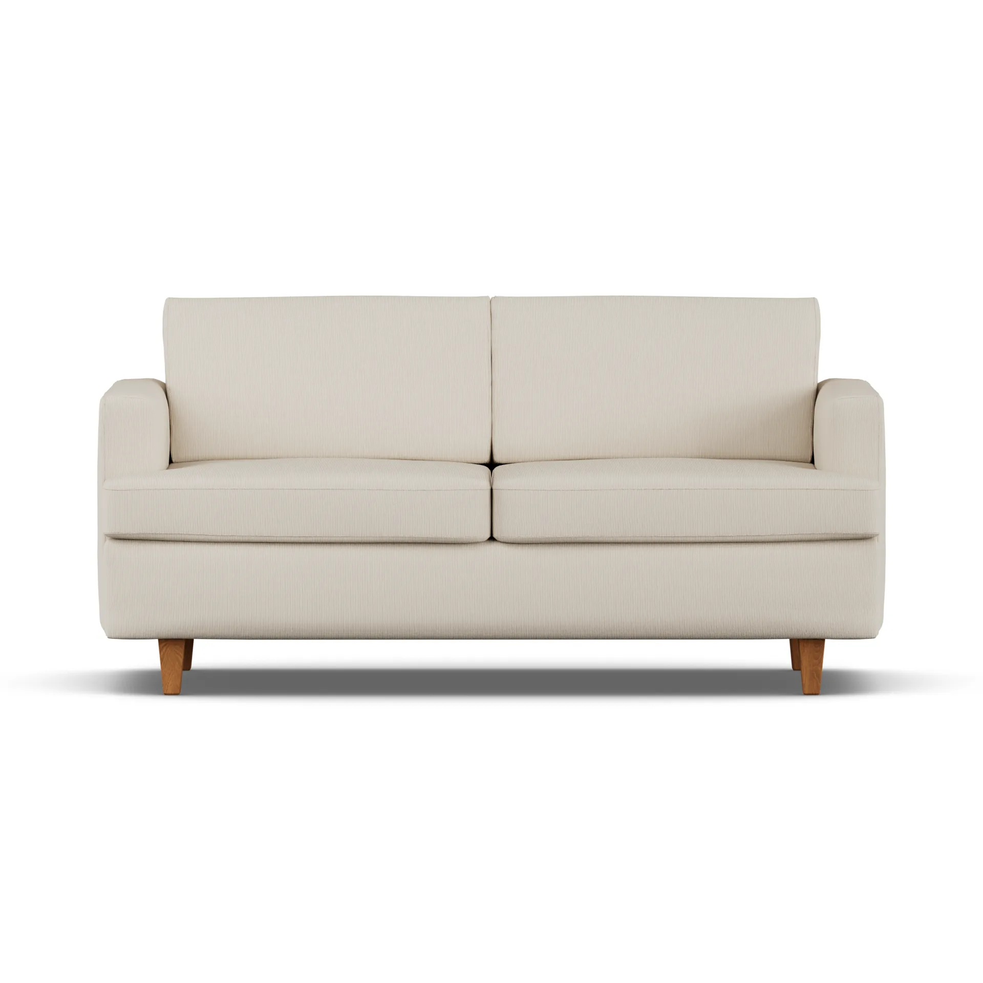 Binga 2,5-seters sovesofa, Jump Beige 1956-eikebeiset ask 1898