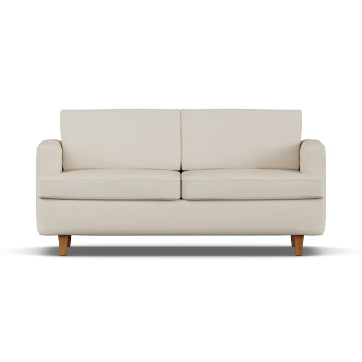 Binga 2,5-seters sovesofa - Jump Beige 1956-eikebeiset ask - 1898