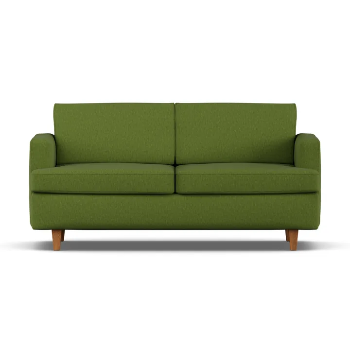 Binga 2,5-seters sovesofa - Luiza Green 3975-eikebeiset ask - 1898
