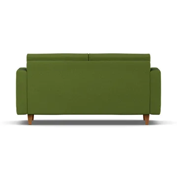 Binga 2,5-seters sovesofa - Luiza Green 3975-eikebeiset ask - 1898