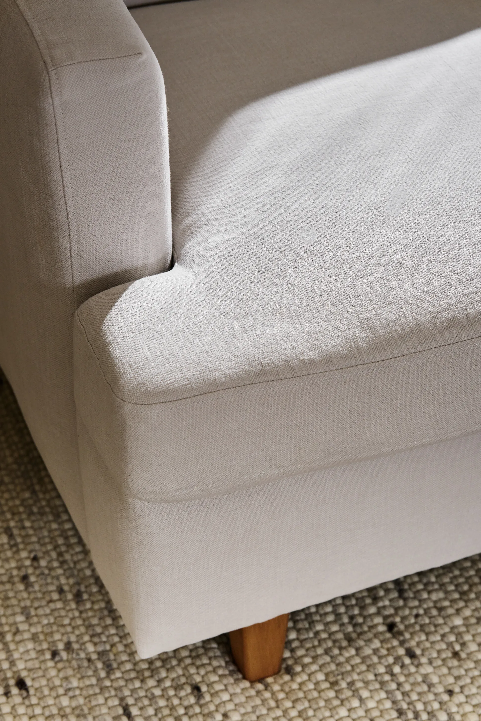 Binga 2,5-seters sovesofa, Oslo Nature 1540-mørkbeiset ask 1898