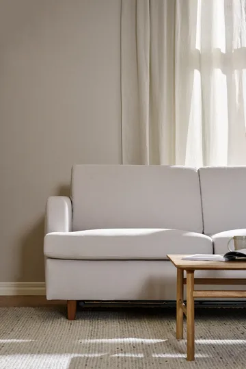 Binga 2,5-seters sovesofa - Oslo Nature 1540-mørkbeiset ask - 1898