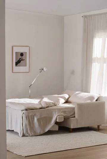 Binga 2,5-seters sovesofa - Same Beige 6670-eikebeiset ask - 1898