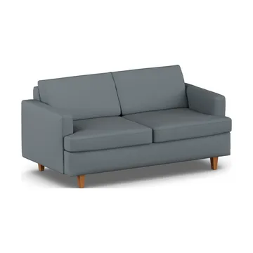 Binga 2,5-seters sovesofa - Same Blue 6678-eikebeiset ask - 1898