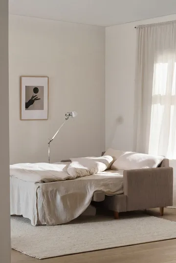 Binga 2,5-seters sovesofa - Same Mole 6674-mørkbeiset ask - 1898