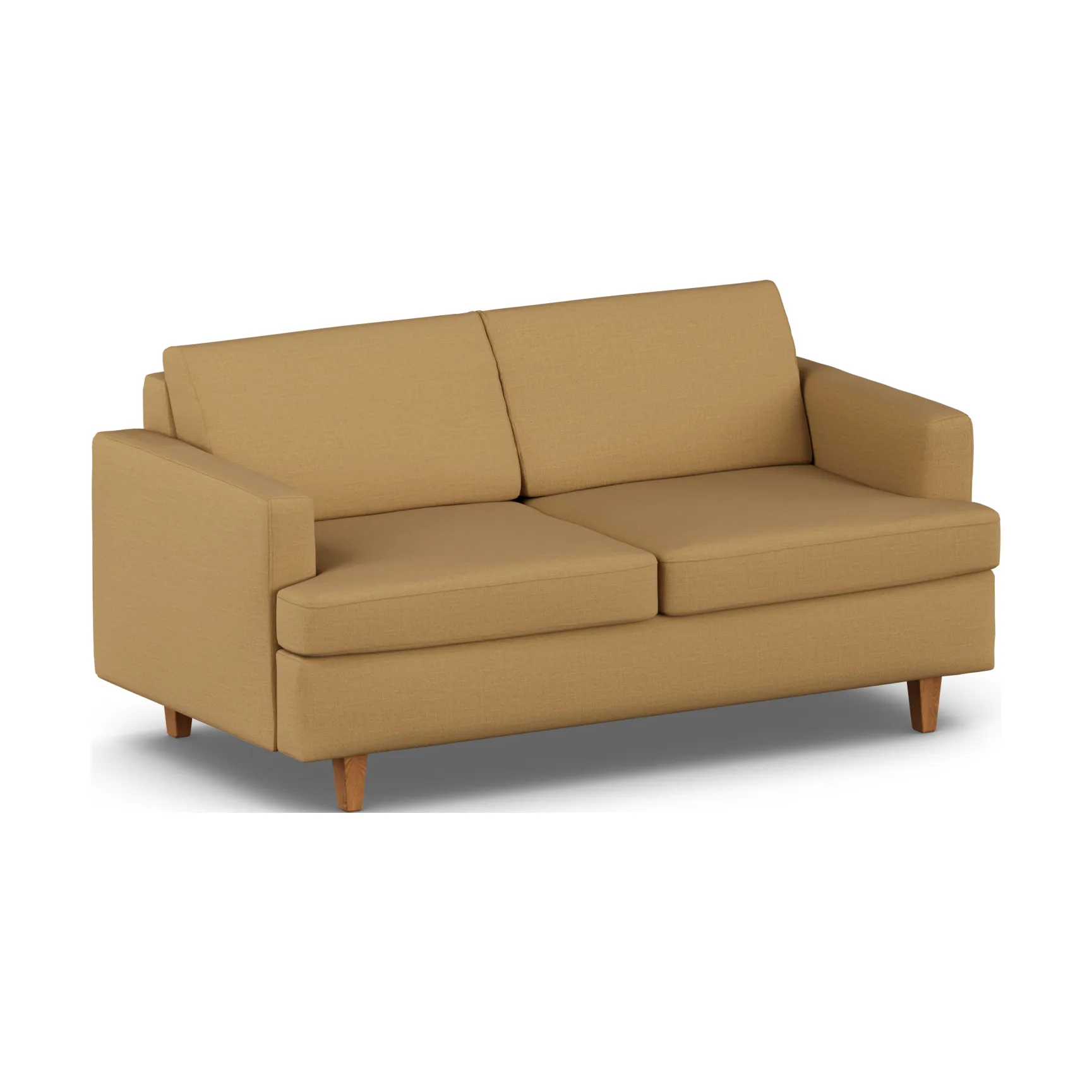 Binga 2,5-seters sovesofa, Same Ochre 6676-eikebeiset ask 1898