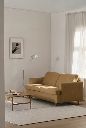 Binga 2,5-seters sovesofa - Same Ochre 6676-mørkbeiset ask - 1898