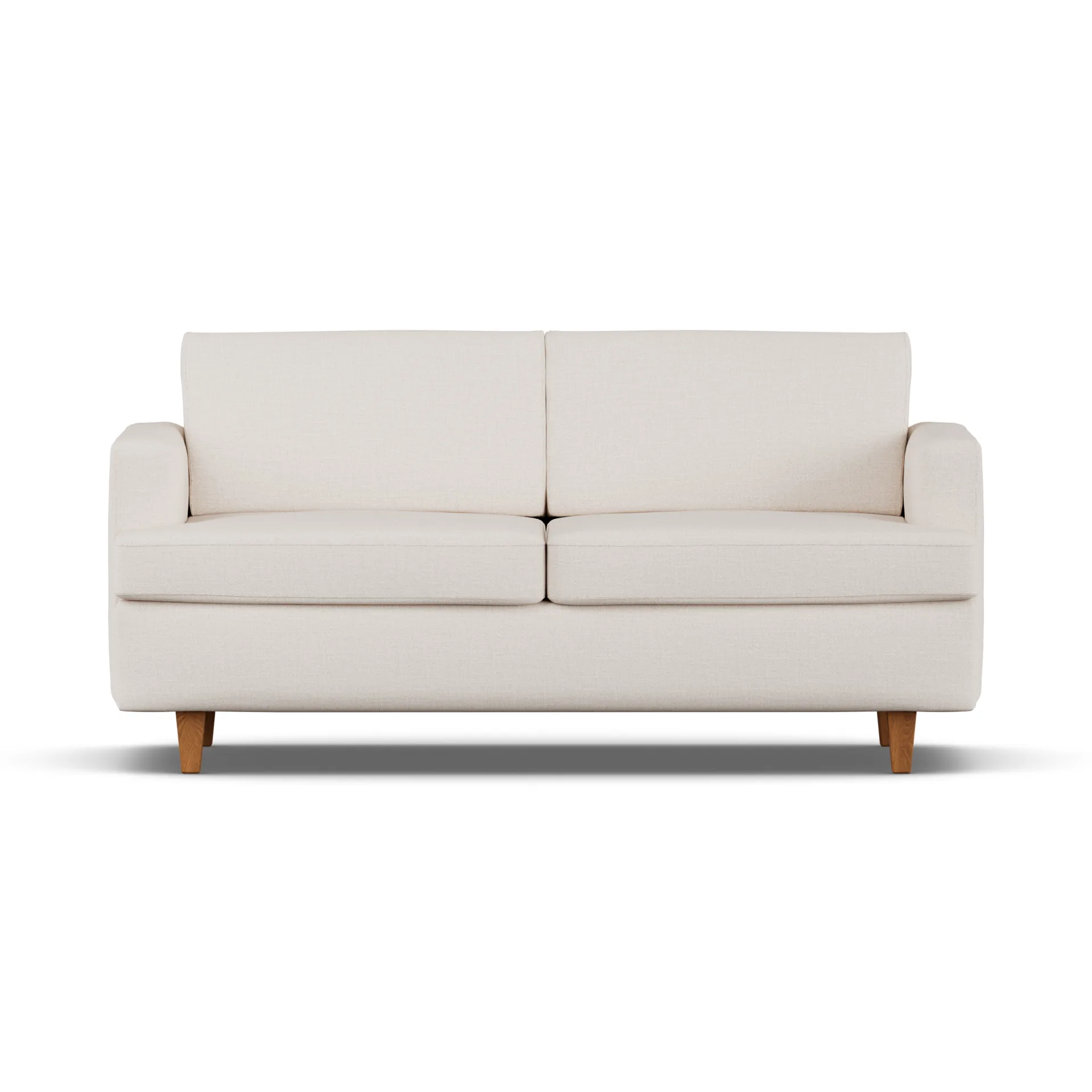 Binga 2,5-seters sovesofa, Same Off White 6671-eikebeiset ask 1898